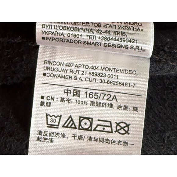 GAP HIGH RISE VEGAN FAUX LEATHER STRAIGHT LEG PANTS BLACK SIZE 6 NWT - Picture 10 of 12